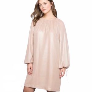NWT Eloquii Shimmering Dress Balloon Sleeve 18